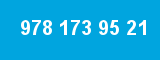 978 173 95 21 978 173 95 21